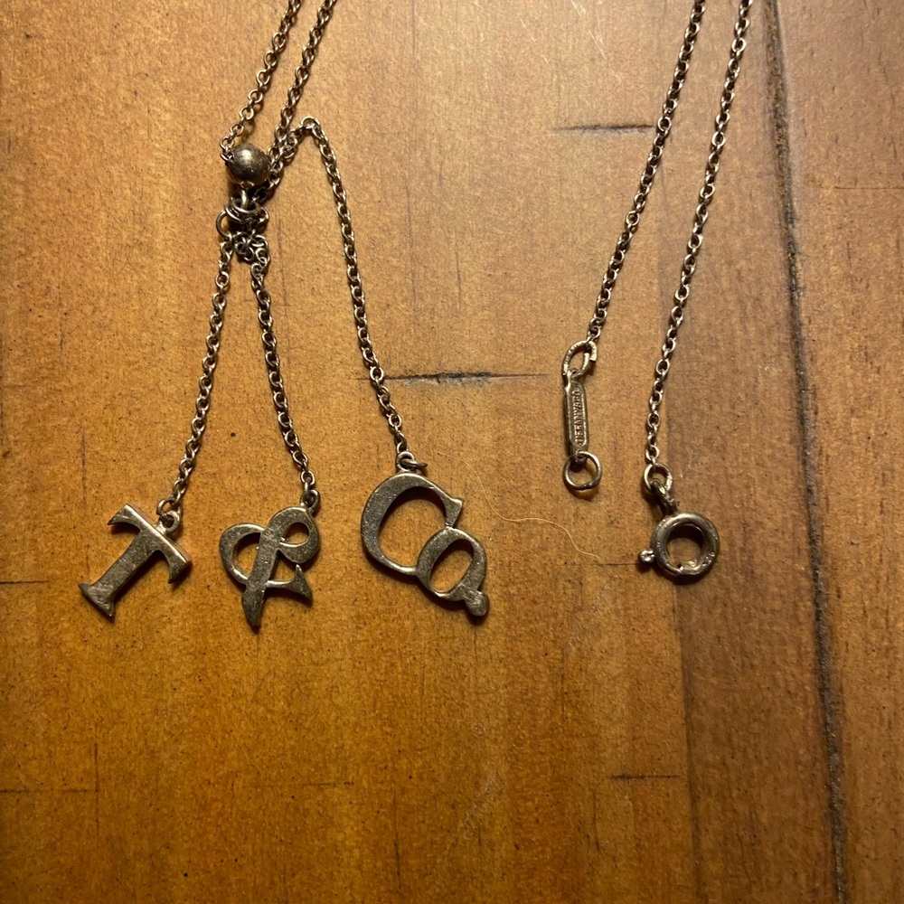 Tiffany & Co. Triple Drop Necklace- Retired